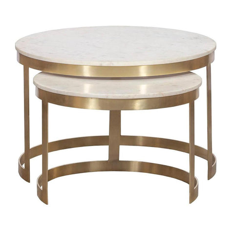 Fairfield Sundries Sundries Stone Inlay Nesting Cocktail