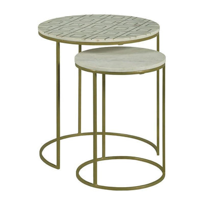Fairfield Soulful Textures Soulful Textures Nesting Drink Table