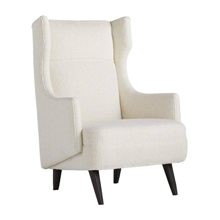 Arteriors Budelli Wing Chair Cloud Boucle Grey Ash