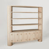 Global Views Luna Natural Oak Bookshelf