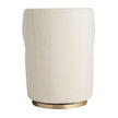 Arteriors Poppy Chair Cloud Boucle Champagne Swivel