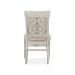 Magnussen Home Bronwyn Alabaster Upholstered Side Chair Set of 2