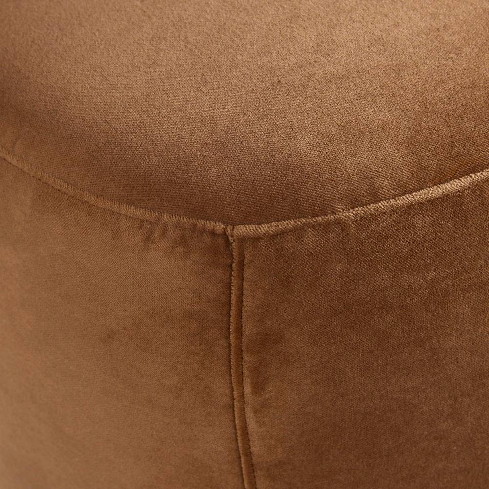 Arteriors Poppy Chair Cider Velvet Champagne Swivel