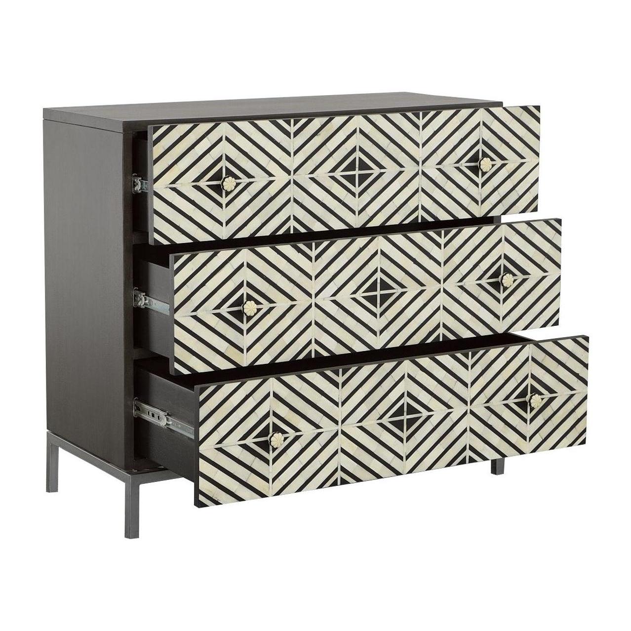 Fairfield Sundries Willow Three Drawer Chest