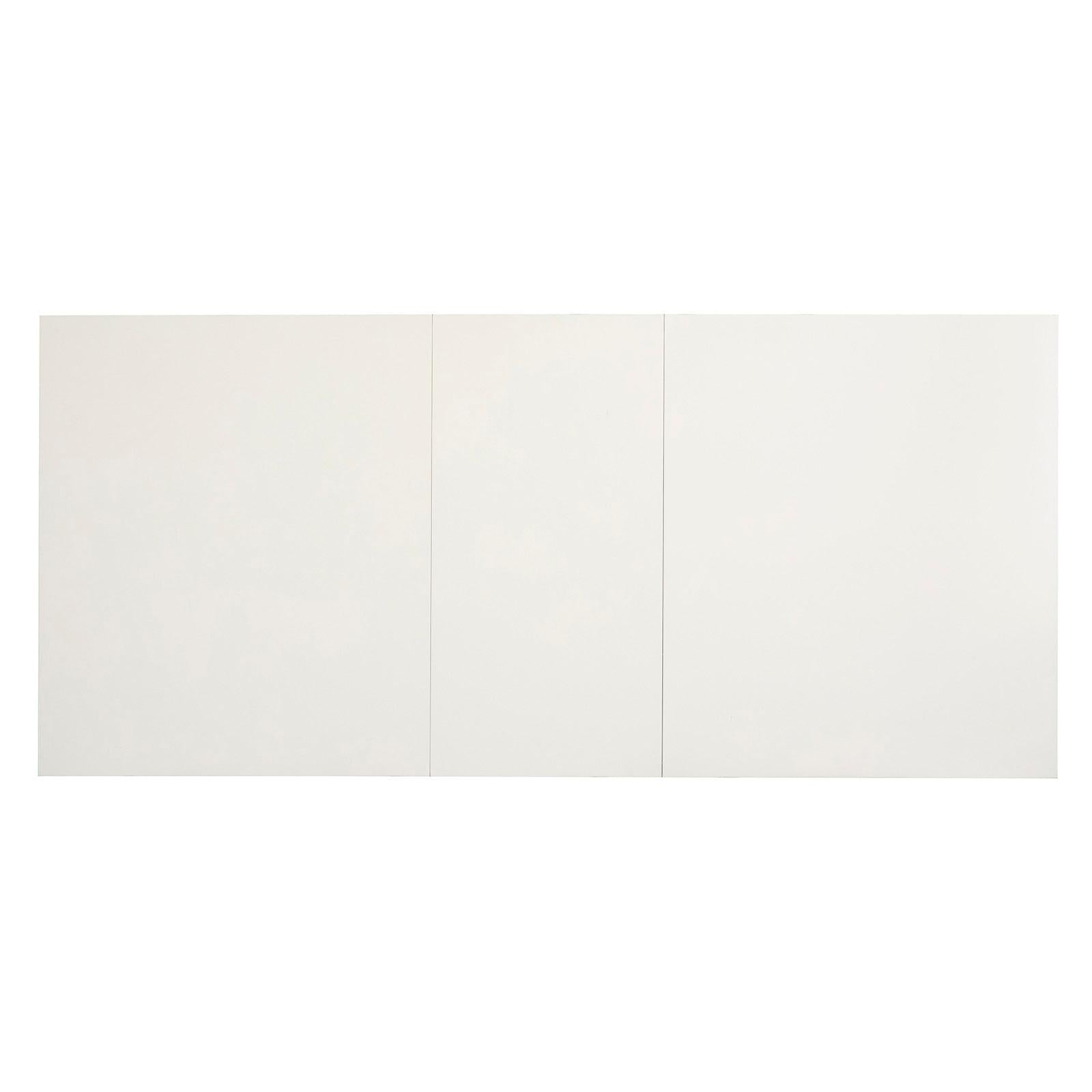 Magnussen Home Willowbrook Egg Shell White Extendable Rectangular Dining Table