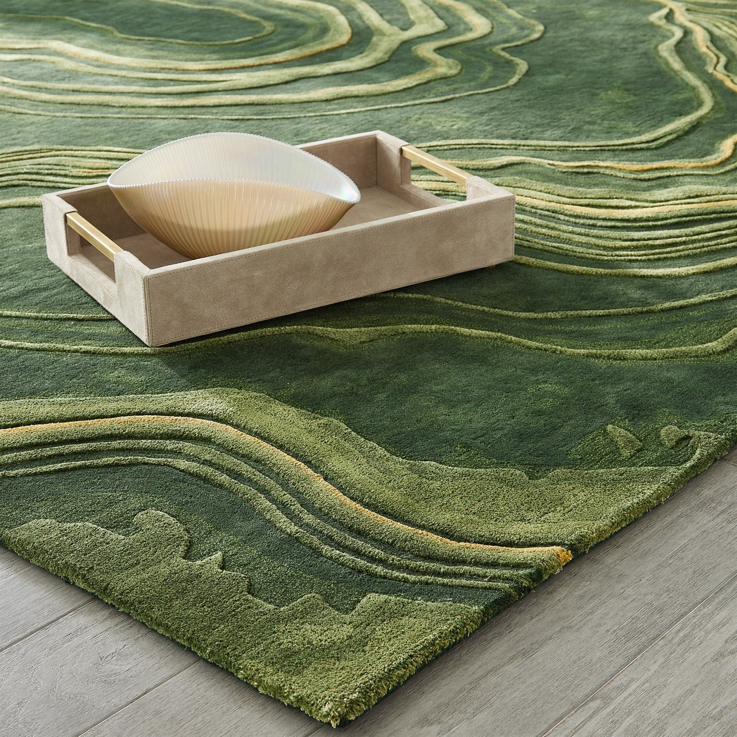 Global Views Malachite Rug