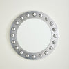 Global Views Silver Embedded Sphere Mirror Clearance