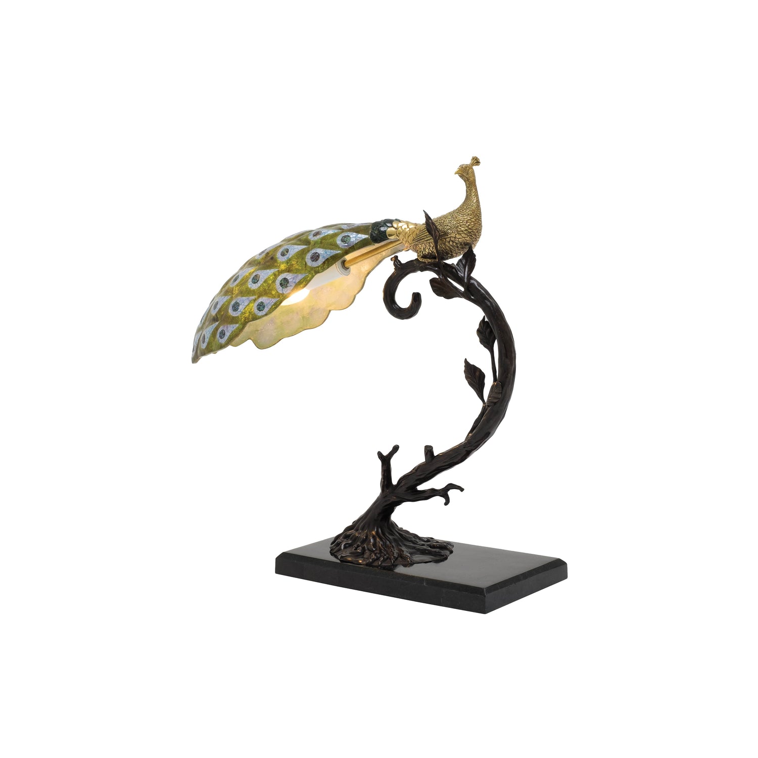 Maitland Smith Sale Peacock Desk Lamp