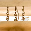 Arteriors Florko Gold Leafed Chandelier
