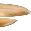 Arteriors Florko Gold Leafed Chandelier
