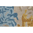 Feizy Everley 8646F Modern Abstract in Ivory/Yellow/Blue
