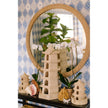 Chelsea House Dunmore Round Wicker Mirror