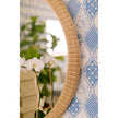 Chelsea House Dunmore Round Wicker Mirror
