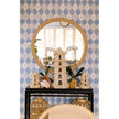 Chelsea House Dunmore Round Wicker Mirror