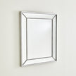 Global Views Silver Vermeil Rope Mirror