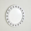 Global Views Silver Embedded Sphere Mirror Clearance