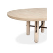 Salt Life Home Sunset Cove Sanibel Brown Extendable Round Dining Table