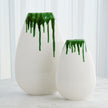 Global Views Emerald Giant Teardrop Vase