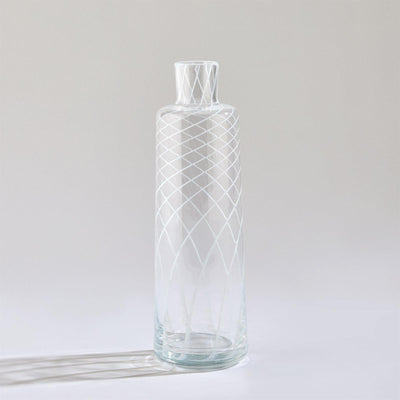 Global Views Swirl Decanter Milk