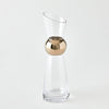 Global Views Metallic Orb Carafe Platinum