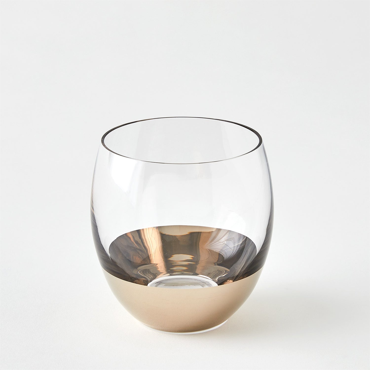 Global Views Metallic Orb DOF Glass Platinum