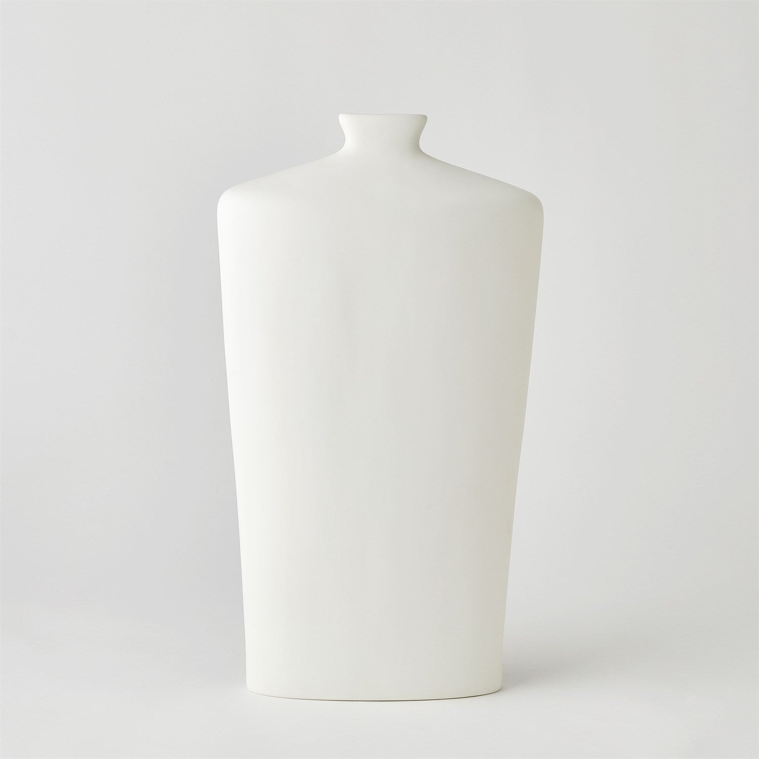 Citizen Artist for Global Views Matte White Terzo Vase