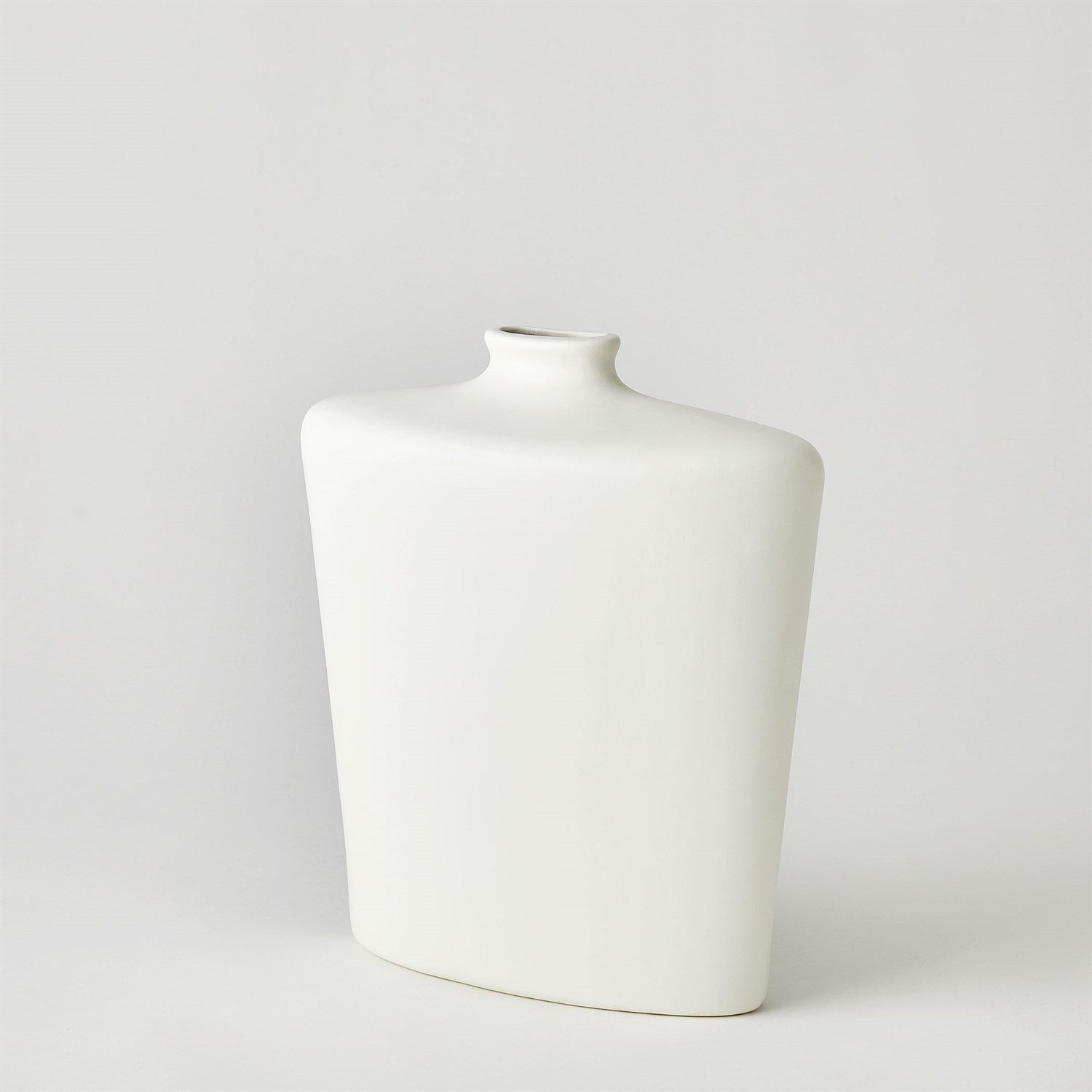 Citizen Artist for Global Views Matte White Terzo Vase