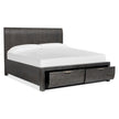 Magnussen Home Kinsley Black Heron Panel Bed