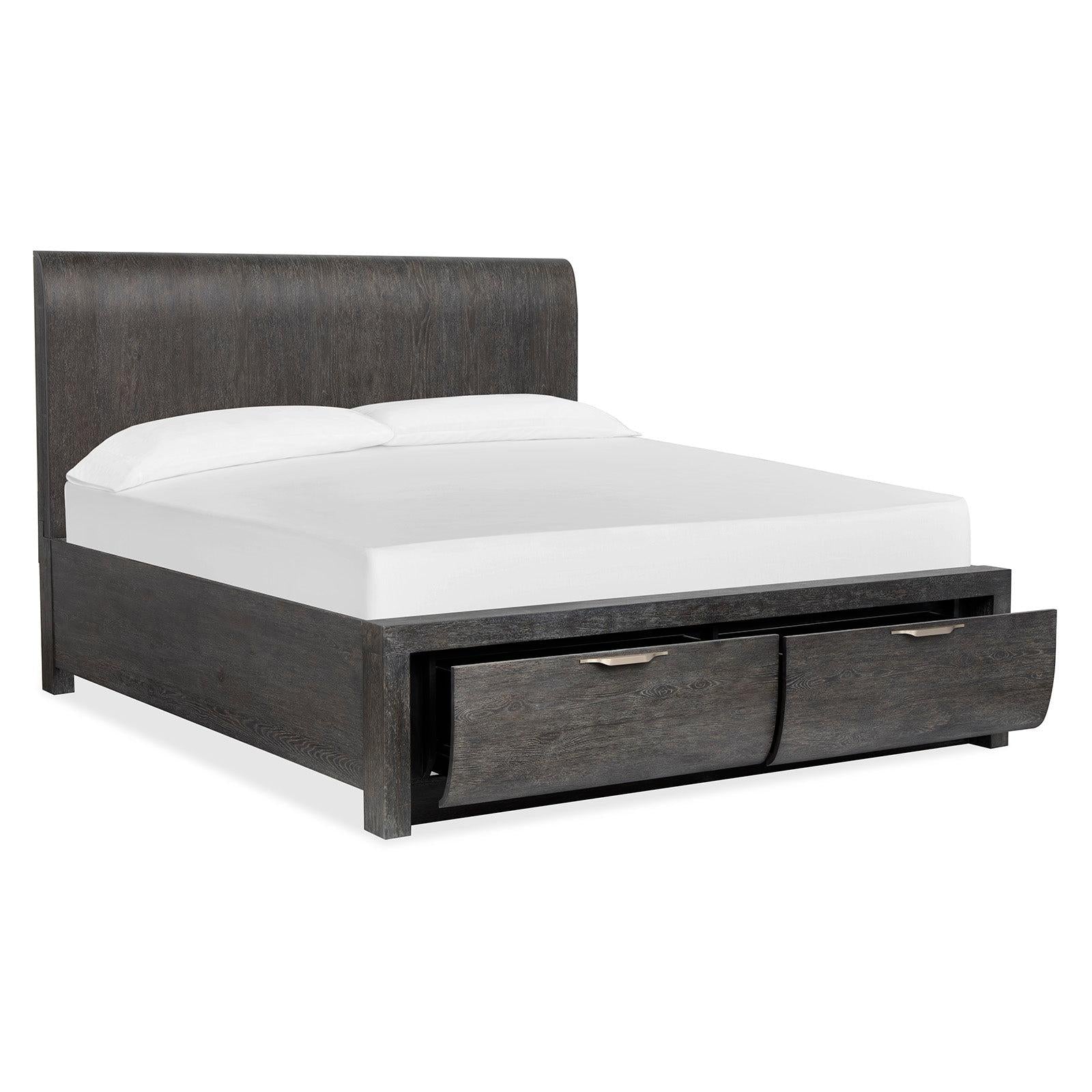 Magnussen Home Kinsley Black Heron Panel Bed