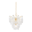 Hudson Valley Lighting Darcia 5 Light 18 inch Aged Brass Chandelier Ceiling Light