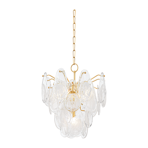 Hudson Valley Lighting Darcia 5 Light 18 inch Aged Brass Chandelier Ceiling Light