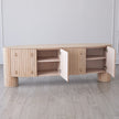 Global Views Luna Natural Oak Media Console