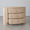 Global Views Luna Natural Oak Chest by Ashley Childers