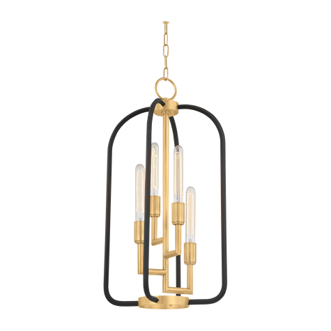 Hudson Valley Lighting Angler 4 Light 15 inch Lantern Ceiling Light Clearance