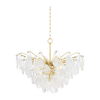 Hudson Valley Lighting Darcia 15 Light 35.75 inch Aged Brass Chandelier Ceiling Light