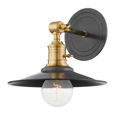 Hudson Valley Lighting Garden City 1 Light 9.5 inch Wall Sconce Wall Light