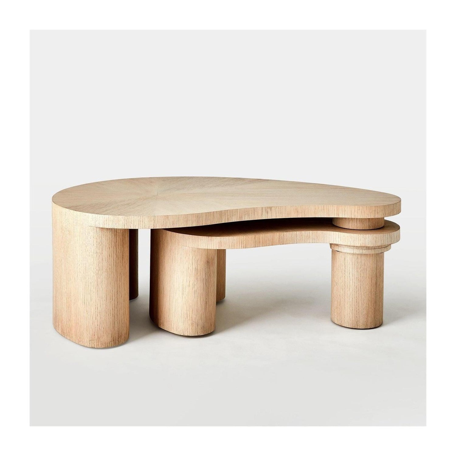 Global Views Casita Natural Oak Cocktail Table by Ashley Childers
