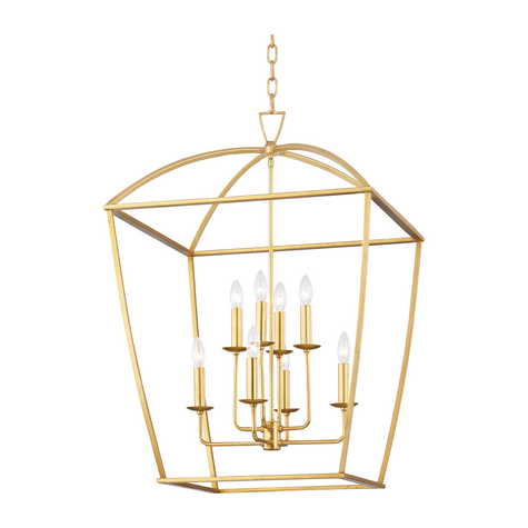 Hudson Valley Lighting Bryant 8 Light 24 inch Lantern Ceiling Light