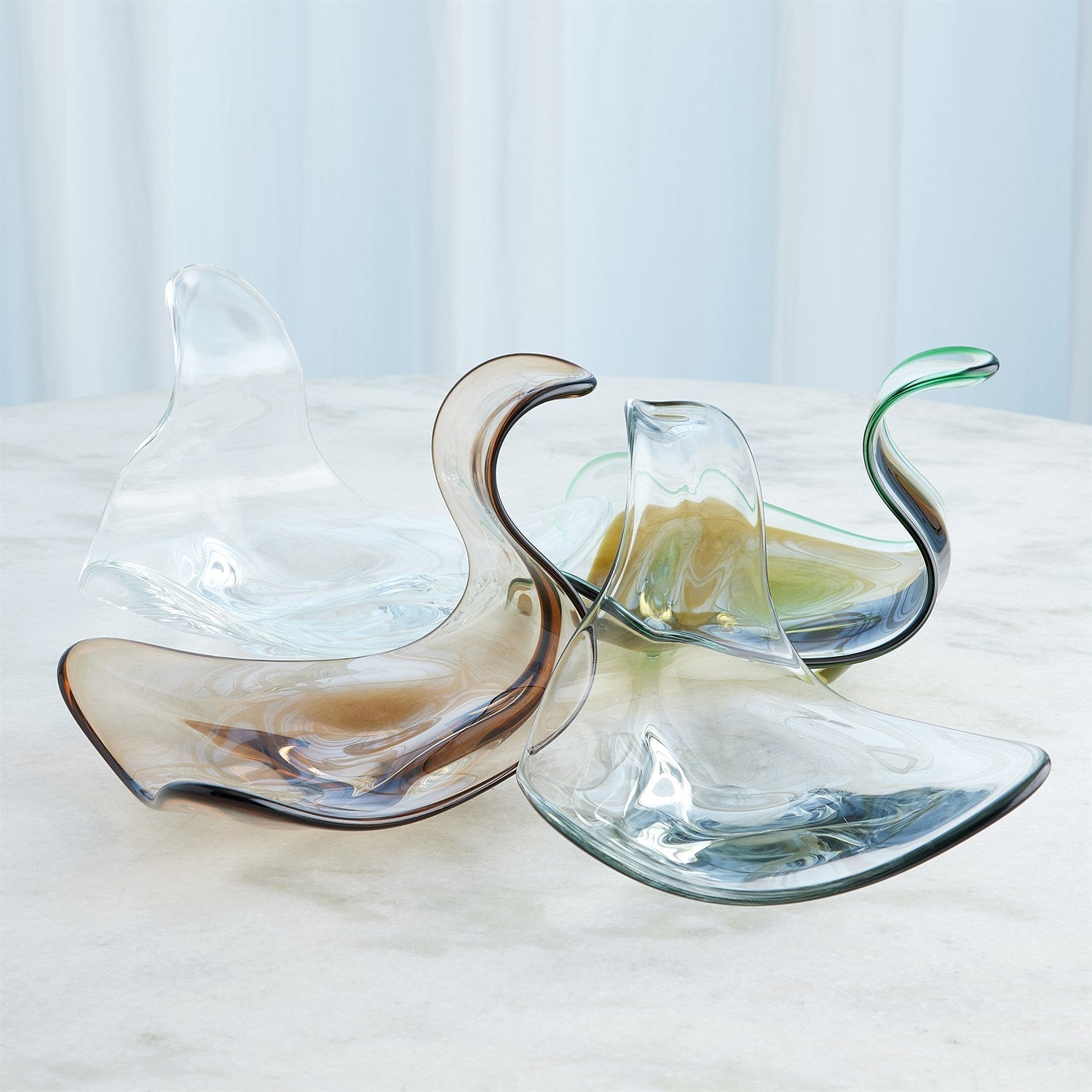 Global Views Clear Wave Bowl