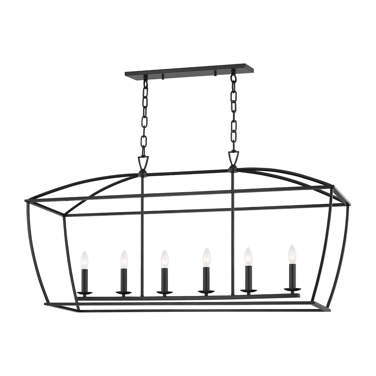 Hudson Valley Lighting Bryant 6 Light 48.25 inch Island Light Ceiling Light