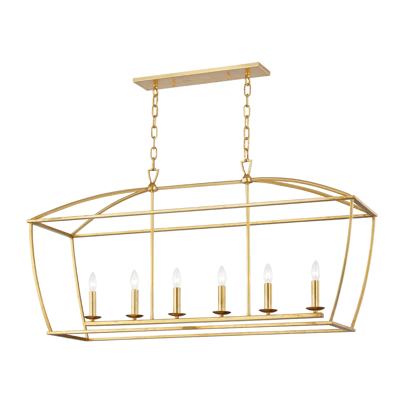 Hudson Valley Lighting Bryant 6 Light 48.25 inch Island Light Ceiling Light