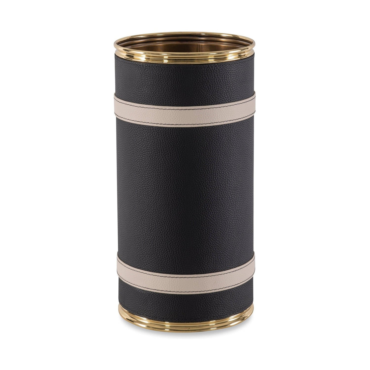 Maitland Smith Leather Umbrella Stand