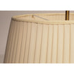 Maitland Smith Aged Brass Table Lamp W/ Crystal Insert