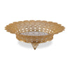 Maitland Smith Carved Crystal Bowl
