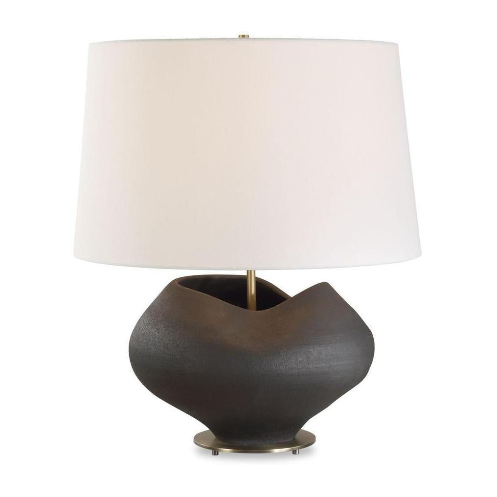 Uttermost Nocturne Aged Black Table Lamp