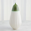 Global Views Emerald Furrow Vase