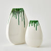 Global Views Emerald Giant Teardrop Vase