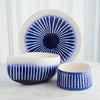Global Views Cobalt Striped Charger