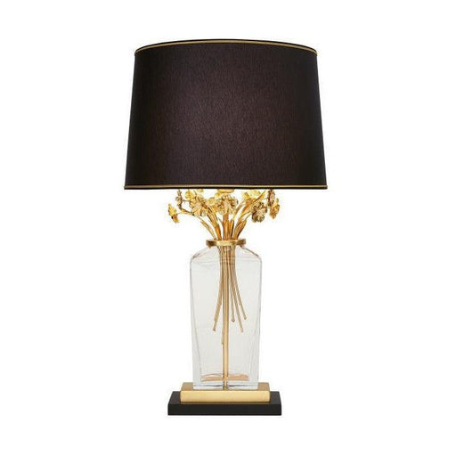 Maitland Smith Gold Flowers Lamp