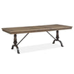 Magnussen Home Roxbury Manor Homestead Brown Extendable Rectangular Dining Table
